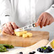 Kitchen gadgets wooden handle small kitchenware stainless steel egg beater miscellaneous pieces baking set Pizza cheese knife