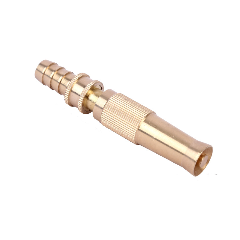 Factory Spot Pagoda in-line nozzle direct spray gun Garden Garden car wash nozzle copper spray gun copper spray gun nozzle