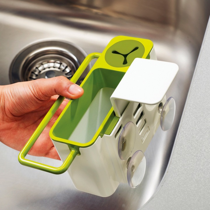 Product Kitchen Rack Punch-free Rack Storage Rack Drying Sponge Dish Cloth Drying Rack Kitchen Storage Artifact