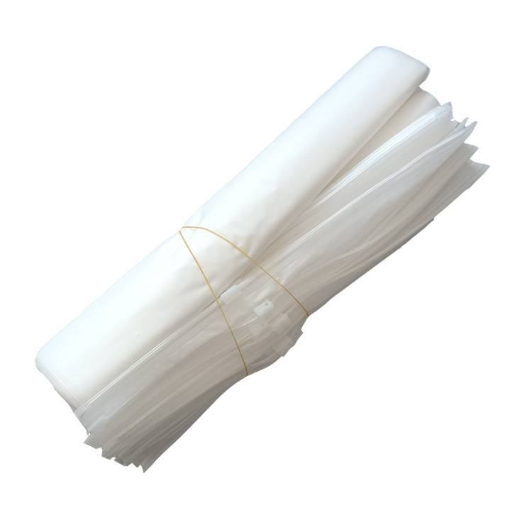 Special offer translucent frosted PEVA zipper bag underwear socks pillow down cotton-padded jacket plastic packaging self-sealing plastic bag