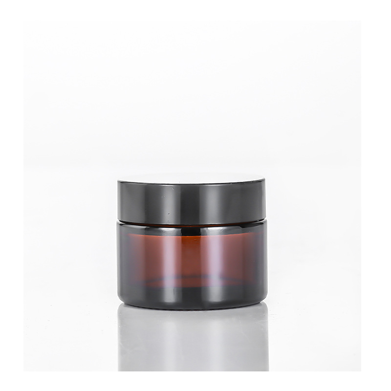 Factory spot brown cream bottle cosmetics trial small sample bottle portable eye cream bottle tea cream bottle
