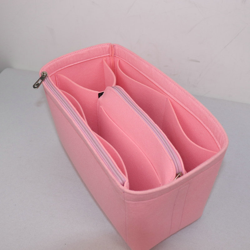 Felt travel storage bag simple fashion felt cosmetic bag creative small felt liner bag felt cosmetic bag