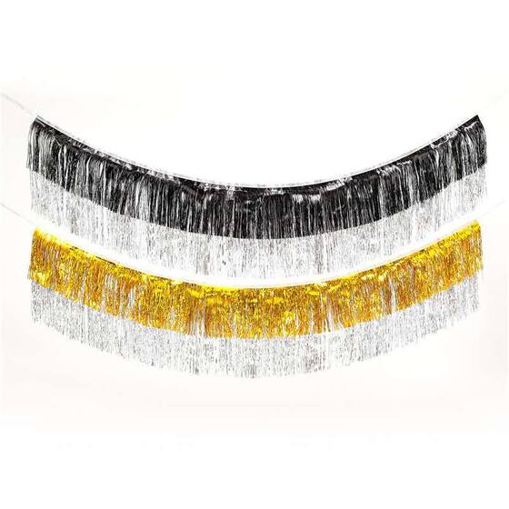 Factory in stock two-color thick rain silk curtain background wall silver tassel birthday party wedding decoration flower wholesale