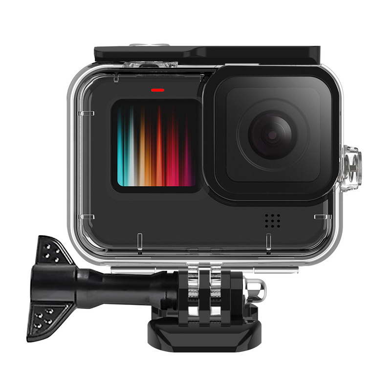 防水ケース Gopro Hero9-12 ダイビング 60 メートル保護ハウジングスポーツカメラデジタルコンピュータアクセサリー|undefined