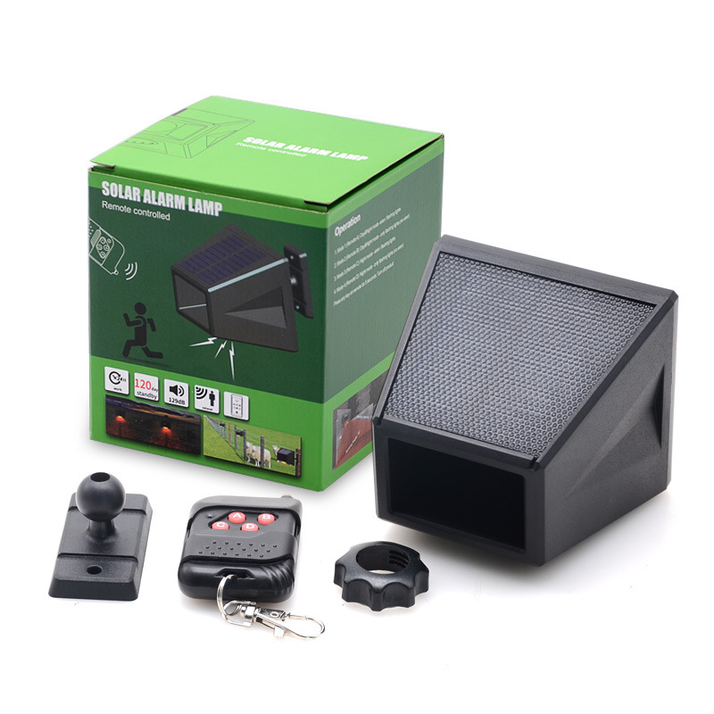Solar alarm light alarm Lane sensor alarm light animal drive wild boar [new hot sale]]