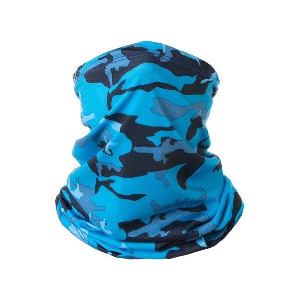 Camouflage treasure blue