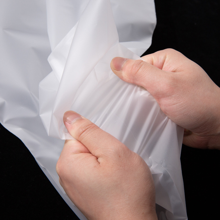 Special offer translucent frosted PEVA zipper bag underwear socks pillow down cotton-padded jacket plastic packaging self-sealing plastic bag