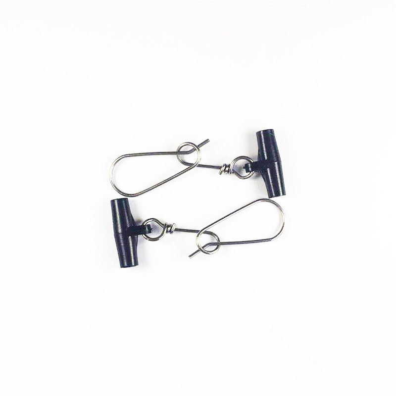 Fishing gear 31 plastic balance connector wholesale fishing tackle accessories red plastic head stainless steel pin balance