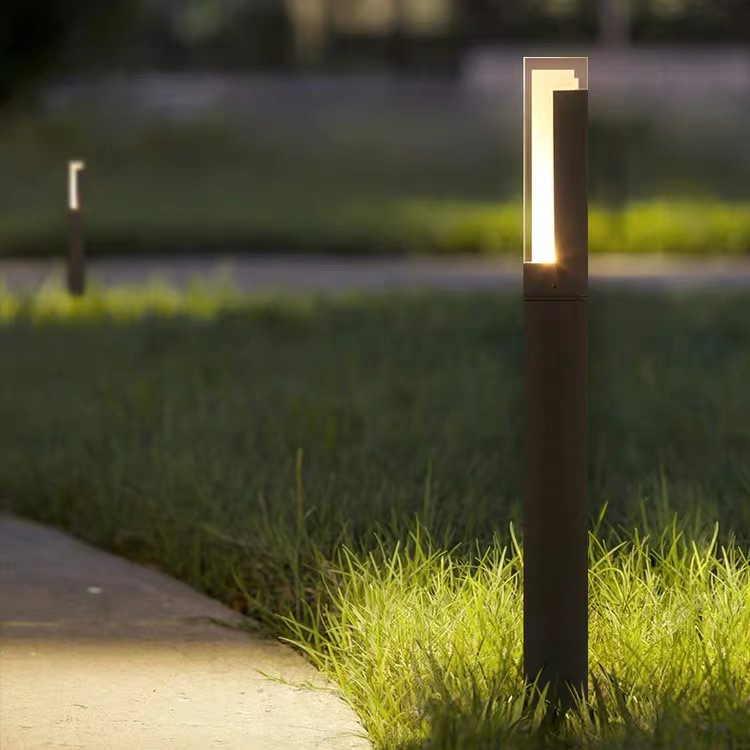 Outdoor waterproof led courtyard induction lawn Light Garden Villa decorative light garden lighting plug landscape light