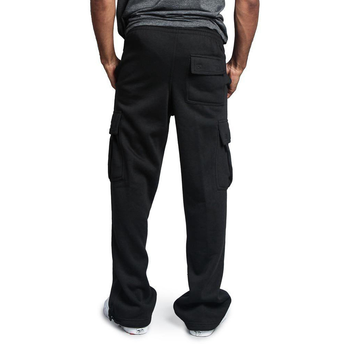 Men's New Multi-Pocket Workwear Pants European and American High Street Trendy Brand Retro Casual Leg Trousers Men's Cross-Border Generation Pants