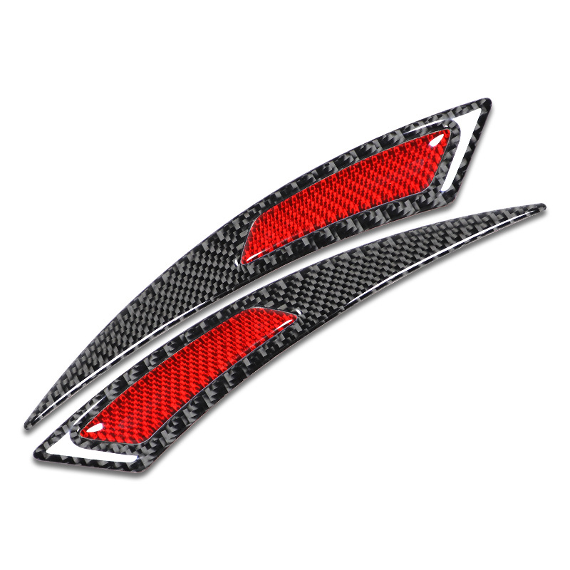 New car wheel eyebrow anti-collision strip modified Universal real carbon fiber anti-collision anti-scratch anti-dripping anti-collision sticker decorative strip