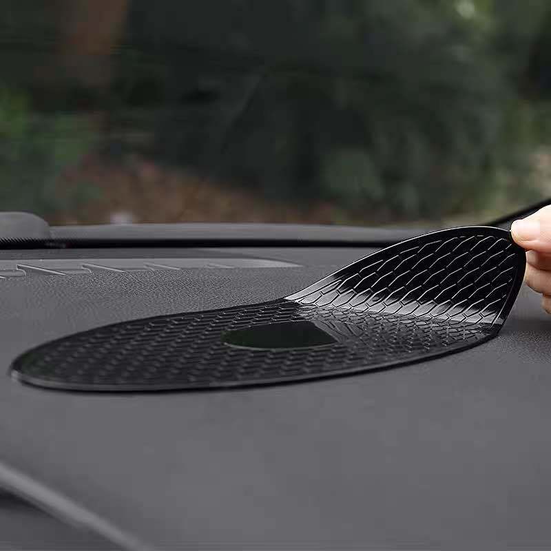 Car non-slip mat car perfume instrument panel decoration mobile phone storage stickers car silicone non-slip mat sticky factory