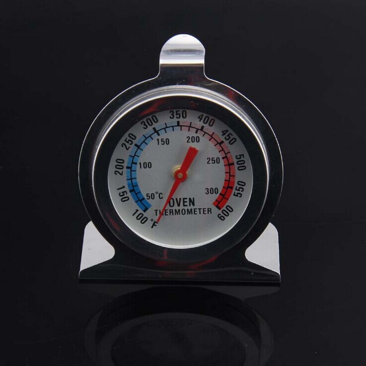 Stainless steel oven thermometer double scale oven thermometer temperature control range 50-300 baking device