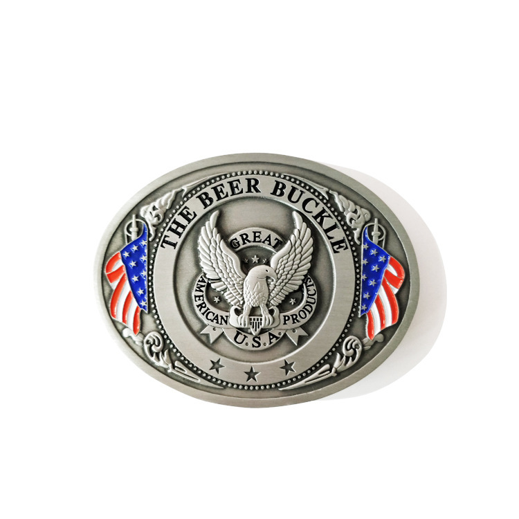 Cross Border Outdoor Picnic Eagle Classic Beer Belt Buckle Beer Belt Buckle Cross Convenient Bottle Rack