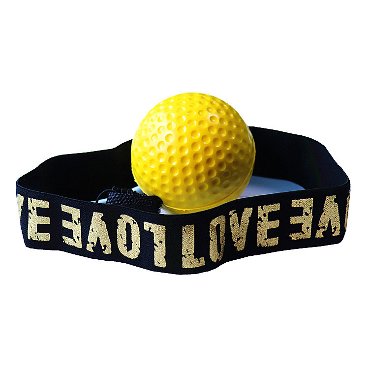 New head-mounted boxing speed ball reaction ball home sports fitness equipment rubber PU Foam ball 6.3cm