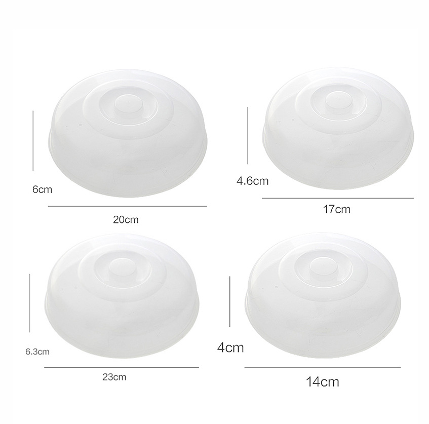 Fresh-keeping Cover Bowl Cover Plate Cover Special Cover for Microwave Heating Heat Preservation Cover for Hot Rice High Temperature Resistant Dish Cover for Hot Dish Cover