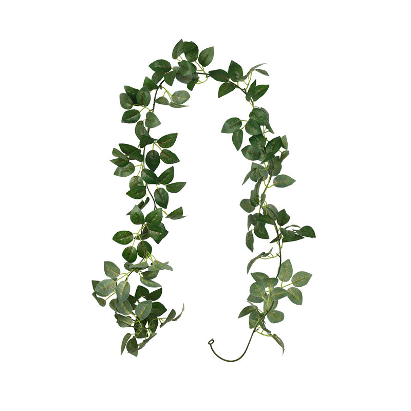 Simulation rose leaf rattan wedding home decoration rattan simulation welcome to sample