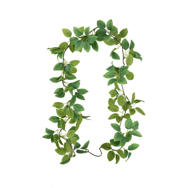 Simulation rose leaf rattan wedding home decoration rattan simulation welcome to sample