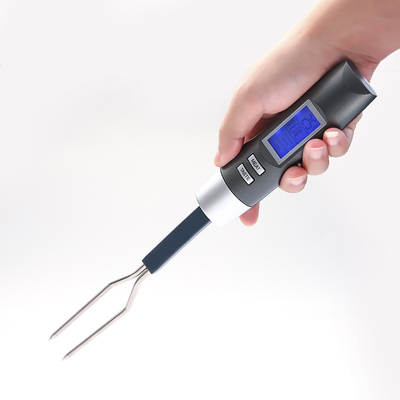 Factory direct supply Amazon EBAY stable supply electronic double fork barbecue fork thermometer beef