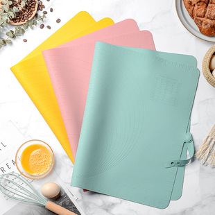 New large silicone dough pad non-stick baking silicone dough pad with scale non-slip rolling pad dough pad