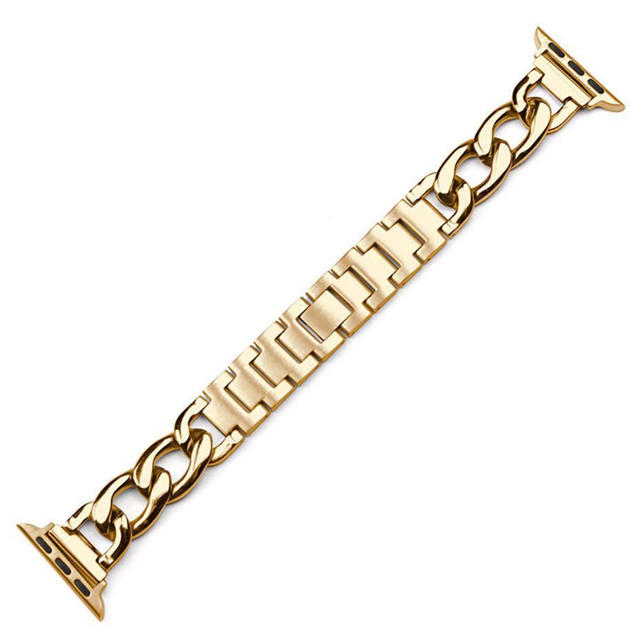 For apple watch apple/Samsung/22mm Resin Strap Metal Single Denim Chain Smart Strap