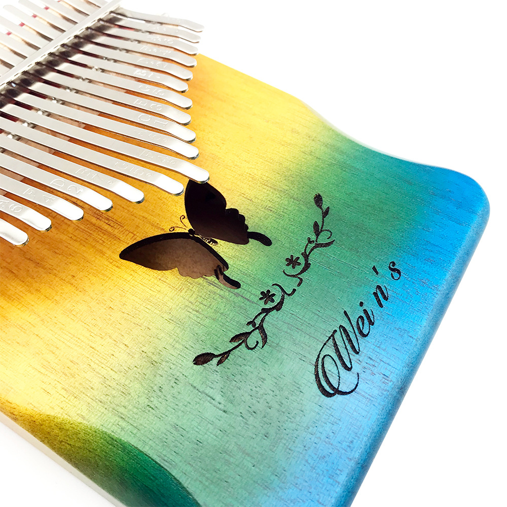 Cross-border thumb piano 17-tone Kalimba kalimba 21-tone Kalimba finger piano two-finger piano instrument