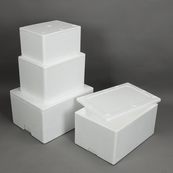 Thickened insulation foam box litchi fruit 1234567810 ice cream seafood postal packaging box express special