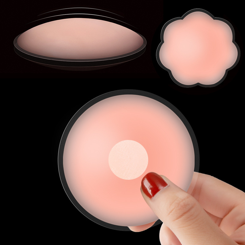 Factory direct supply Women's ultra-thin silicone breast patch nipple patch wedding dress with invisible chest patch areola patch spot
