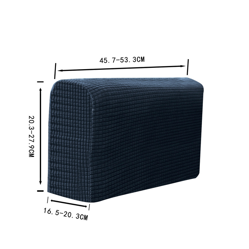 肥厚シャギー弾性ソファアームレストカバーノンスリップホームテキスタイル保護カバーシンプルなスタイルアームレストタオル|undefined