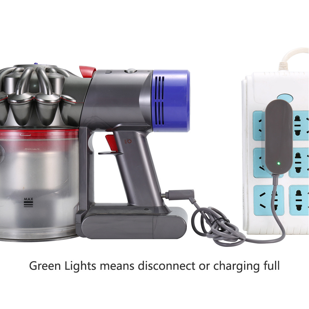 The new gray variable light Australian standard charger 26.1V is suitable for Dyson Dyson wireless vacuum cleaner V6 V7 V8