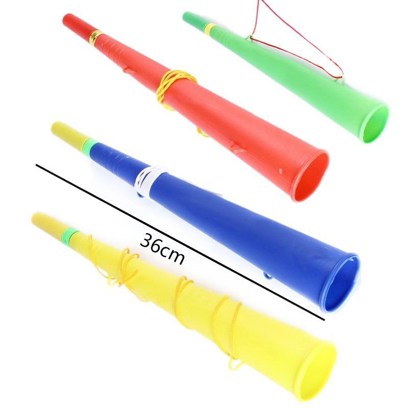 Three-tone football Horn musical instrument cheer refueling activities supplies atmosphere party ball game children's toys wholesale manufacturers