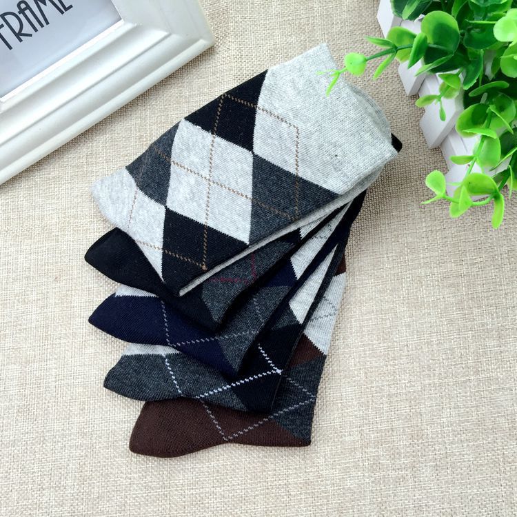 Factory direct autumn and winter business men's socks casual warm thick cotton socks men's socks wholesale