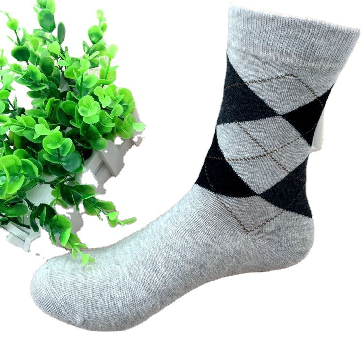 Factory direct autumn and winter business men's socks casual warm thick cotton socks men's socks wholesale