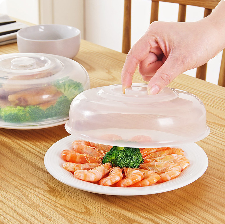 Fresh-keeping Cover Bowl Cover Plate Cover Special Cover for Microwave Heating Heat Preservation Cover for Hot Rice High Temperature Resistant Dish Cover for Hot Dish Cover