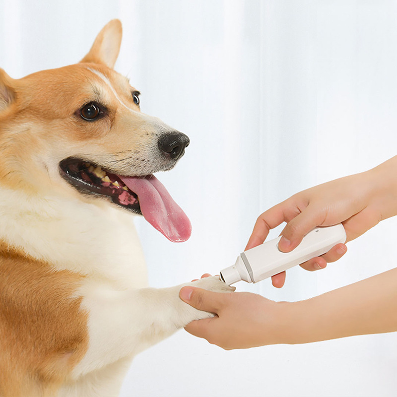 Pawbby Pet Electric Nail Grinder Cats Dog Nail Cutting Polishing Tongs Puppy with Artifact Grinding Claw Charging