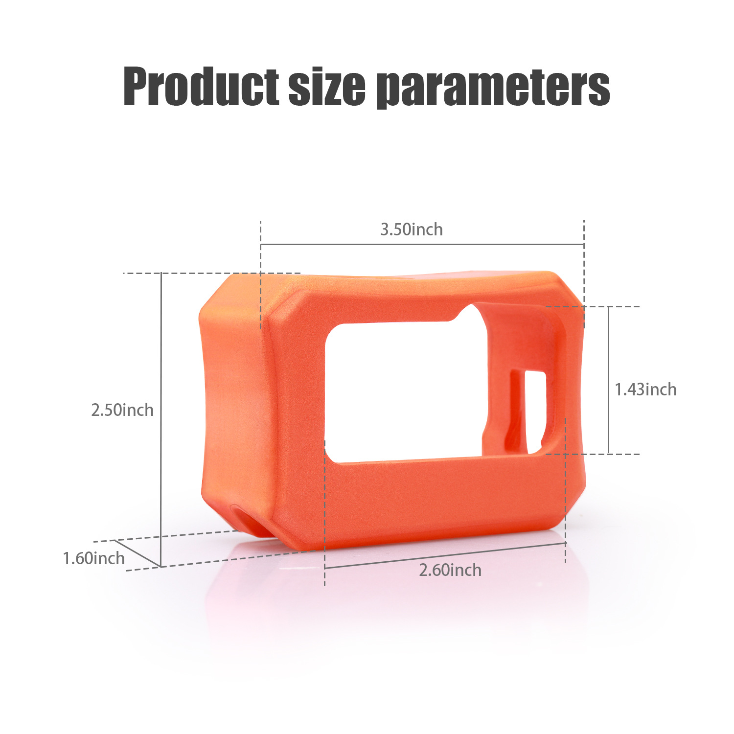 Suitable for GoproHero8 9 10 11 12 camera EVA buoy set Gopro sink floating force protection frame buoy