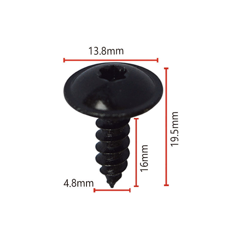 Auto parts wholesale metal car buckle clip matching universal manganese steel rivet auto parts clip
