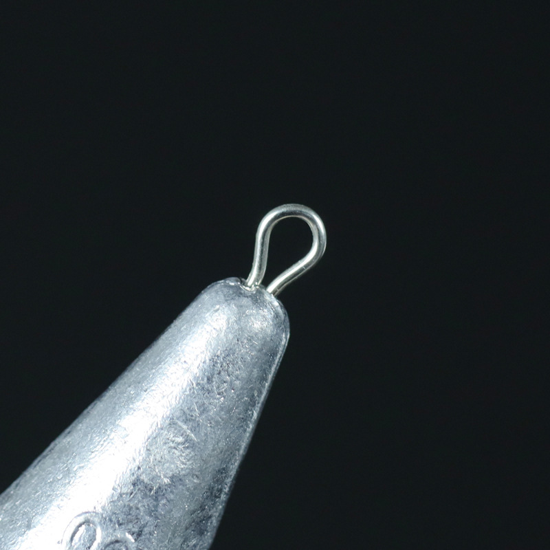 Cross-border fishing gear accessories with ring drop-shaped lead pendant outdoor fishing supplies manufacturers wholesale fishing drop drop-shaped lead pendant
