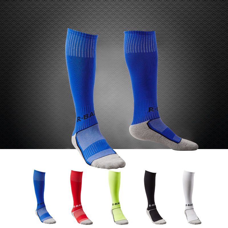 New towel bottom children's football socks primary school student football equipment team School club wholesale RB6602