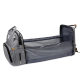 New Fashion Mummy Bag Folding Baby Bed Mother and Baby Bag Large Capacity Portable Bottle Diaper Shoulder Mother Bag