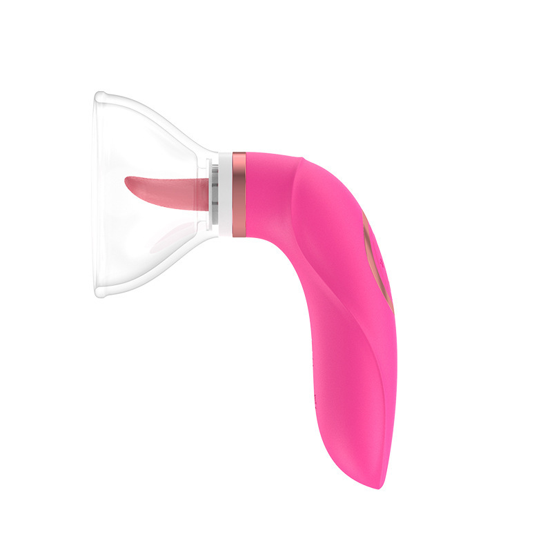 Elf female simulation soft tongue milk Yin massager sex supplies sucking tongue licking vibrator spot