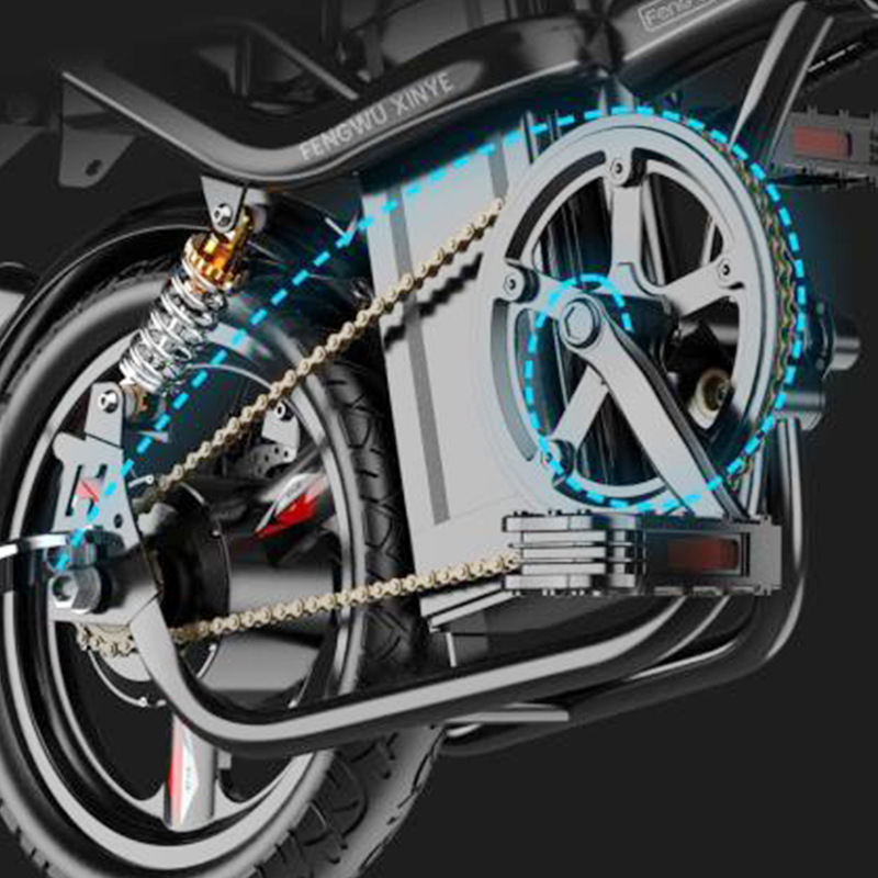 14インチ電動自転車折り畳み式リチウム電気成人携帯運転手用補助自転車男女代理運転電気自動車|undefined