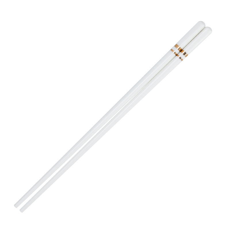 Ceramic chopsticks factory direct home easy to clean environmental protection Nordic gold ceramic tableware chopsticks gifts