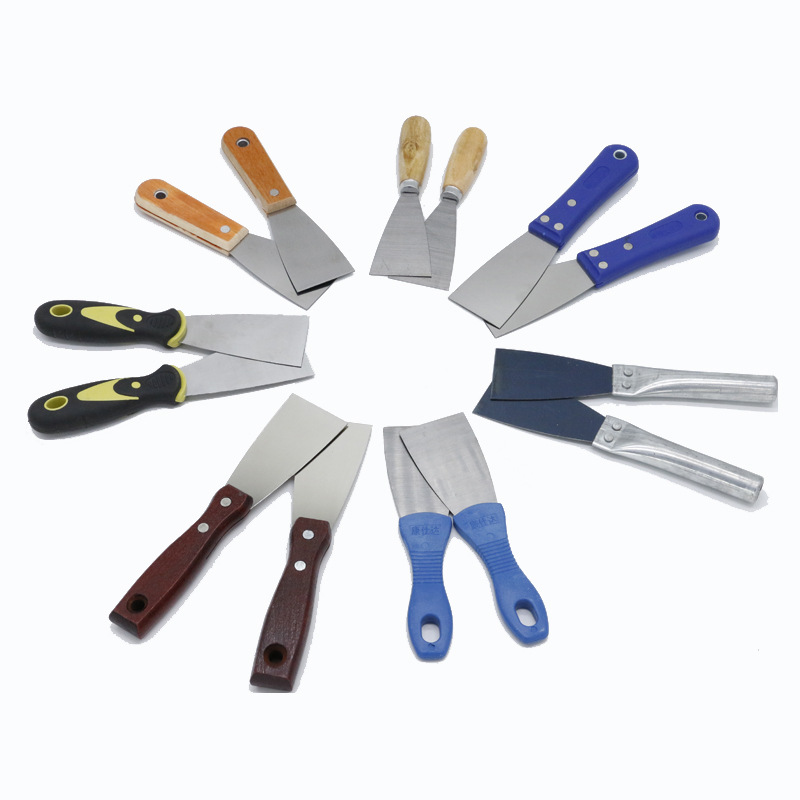 Factory direct supply all kinds of putty knife cement batch knife shovel cleaning knife Stainless Steel putty knife batch plaster trowel