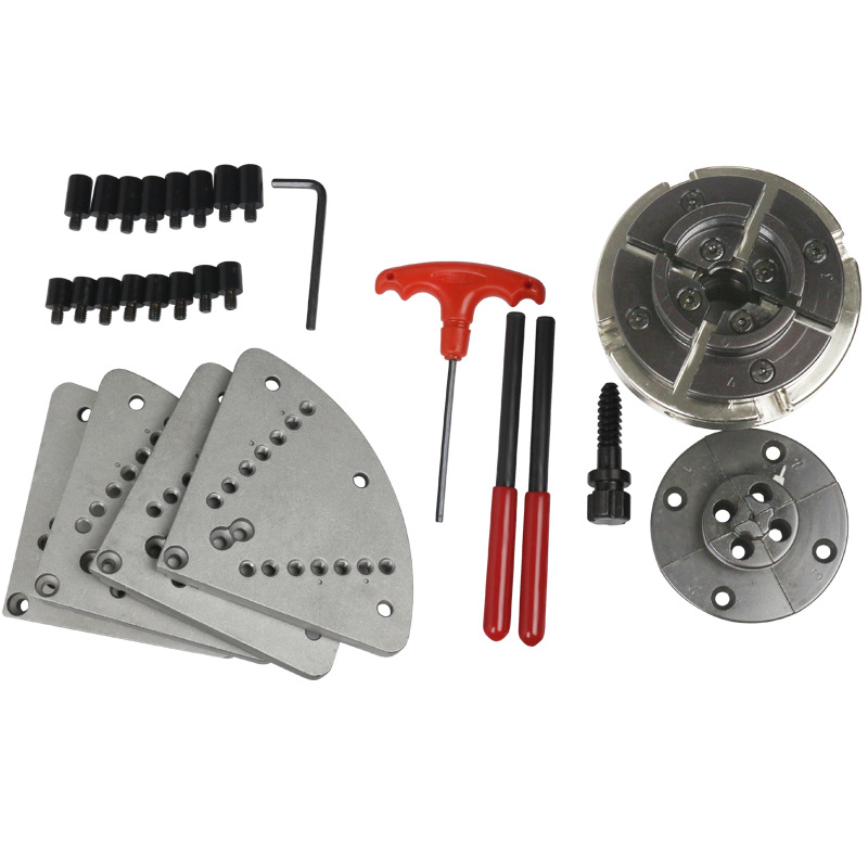 Small 4-inch C- type external round woodworking Chuck bowl dish plate making fixture woodworking lathe recommended optional accessories