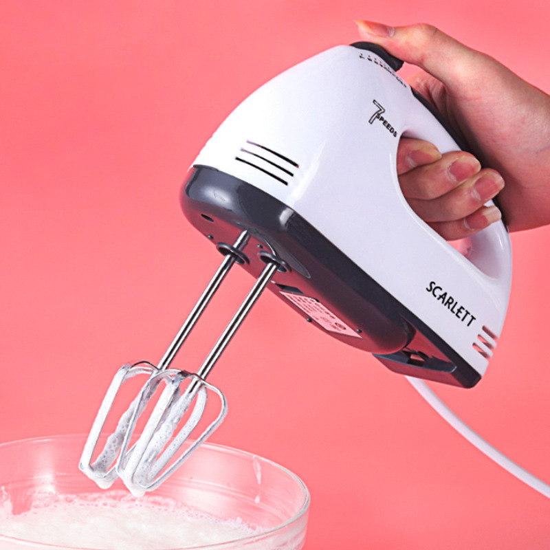 Hand-held Egg Beater Export Household Electric Egg Beater Hand-held Mini Mixer and Noodle Machine 7th Gear