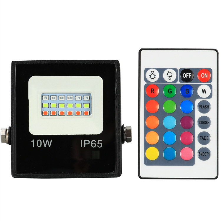 30W50W holding tree light LED flood light colorful outdoor RGB floodlight waterproof and dustproof Park landscape light lawn light