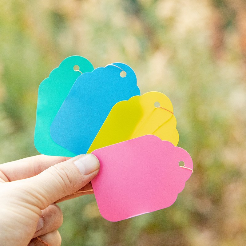 Cross-border wholesale gardening label plant tag fruit tree marker gardening flower marker plastic waterproof tag