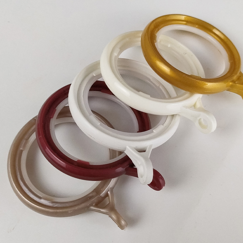 Curtain accessories hanging ring mute silencer curtain hook ring Roman Rod curtain hook hanging ring curtain hanging ring