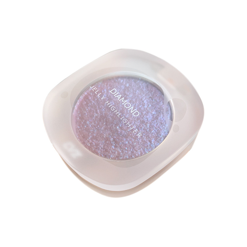 CVZ Diamond High-Glow Powder Cake Xinghe Fine Flash Monochrome Mashed Potato High-Glow Gel for Women Natural Brightening for Students